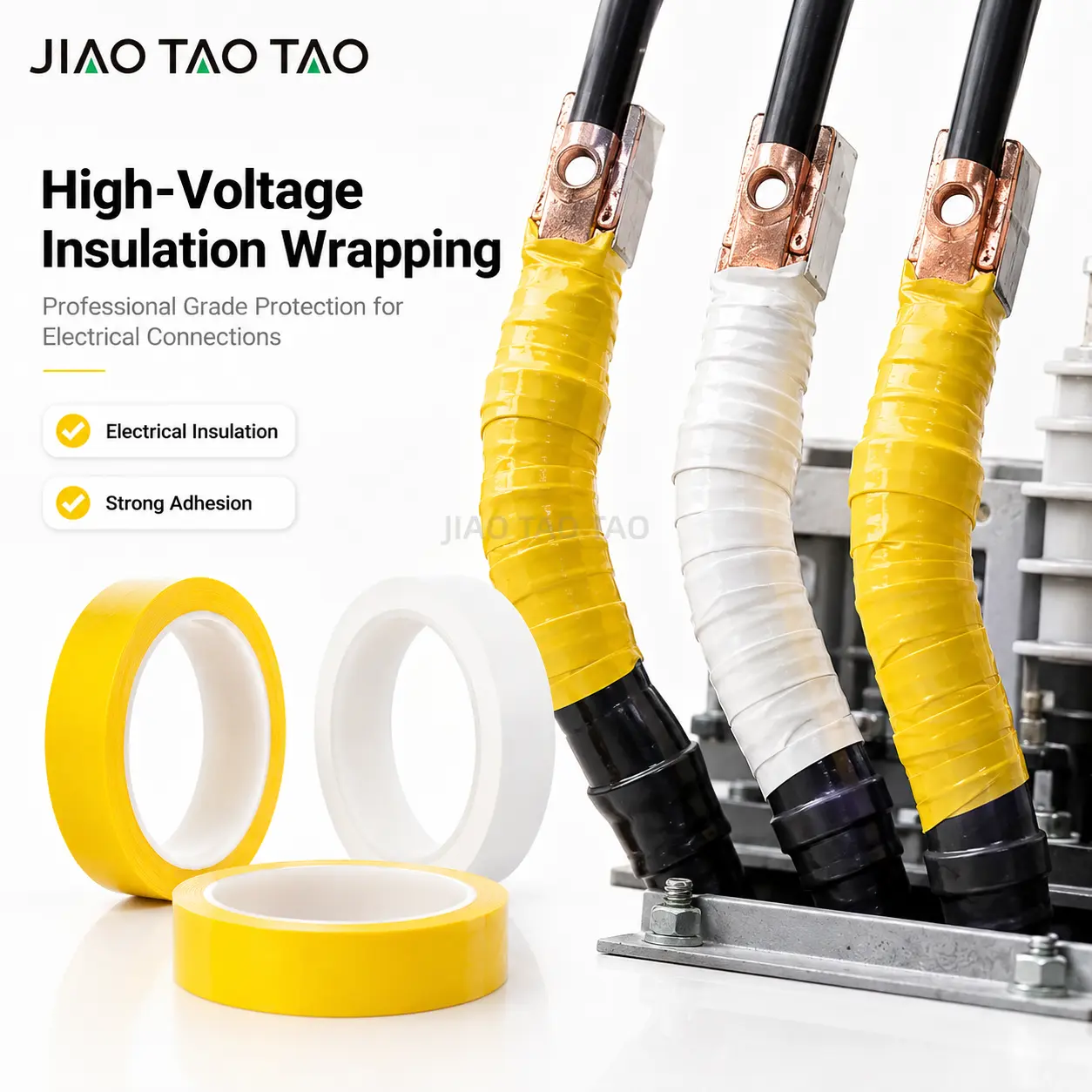 High voltage polyester insulation tape for winding separation and electrical protection